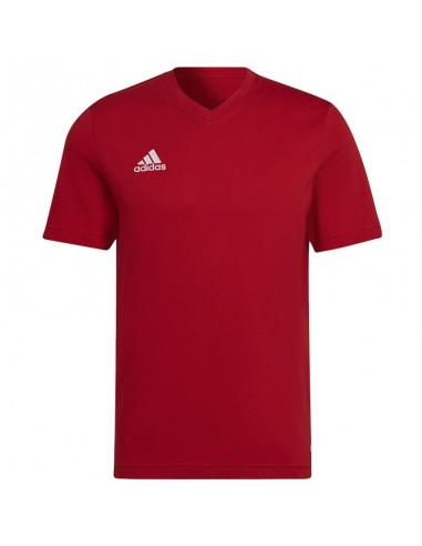 Adidas Entrada 22 Î‘Î½Î´ÏÎ¹ÎºÏŒ T-shirt ÎšÏŒÎºÎºÎ¹Î½Î¿ ÎœÎ¿Î½ÏŒÏ‡ÏÏ‰Î¼Î¿ HC0451